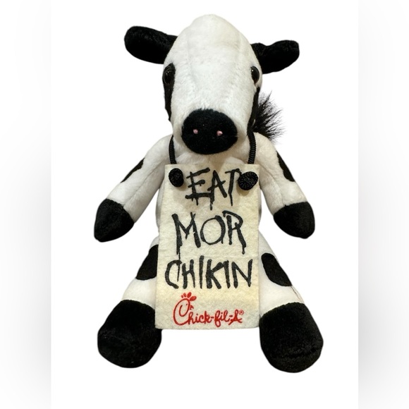 Chick- fil-A Other - Chick-fil- A Mini Plush Stuffed Animal Eat Mor Chikin Eat More Chicken Caw